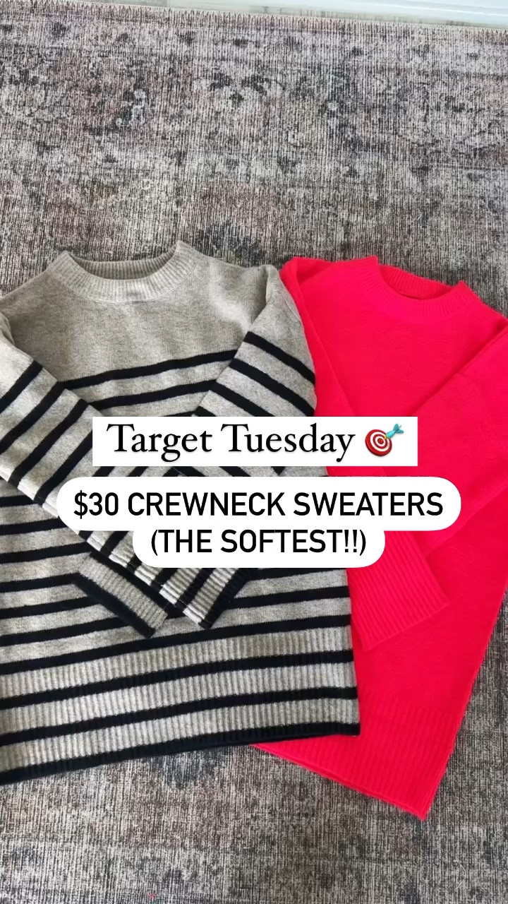 $30 tunic sweaters @targetstyle! #ad. Fall outfits. Travel outfit. Casual outfit. Date night outfits. Target faux leather leggings (XXS). Target faux leather skirt (XS, runs big so size down). Target wide leg jeans (00 short). Target knee high boots (TTS). #targetpartner #targetstyle #target 

#LTKfindsunder50 #LTKshoecrush #LTKSeasonal