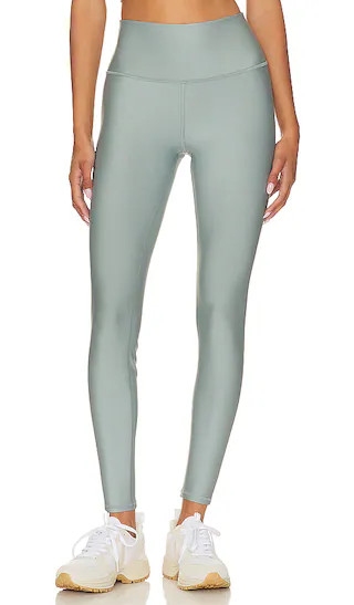 High Waist Airlift Brushed Legging in Cosmic Grey | Revolve Clothing (Global)