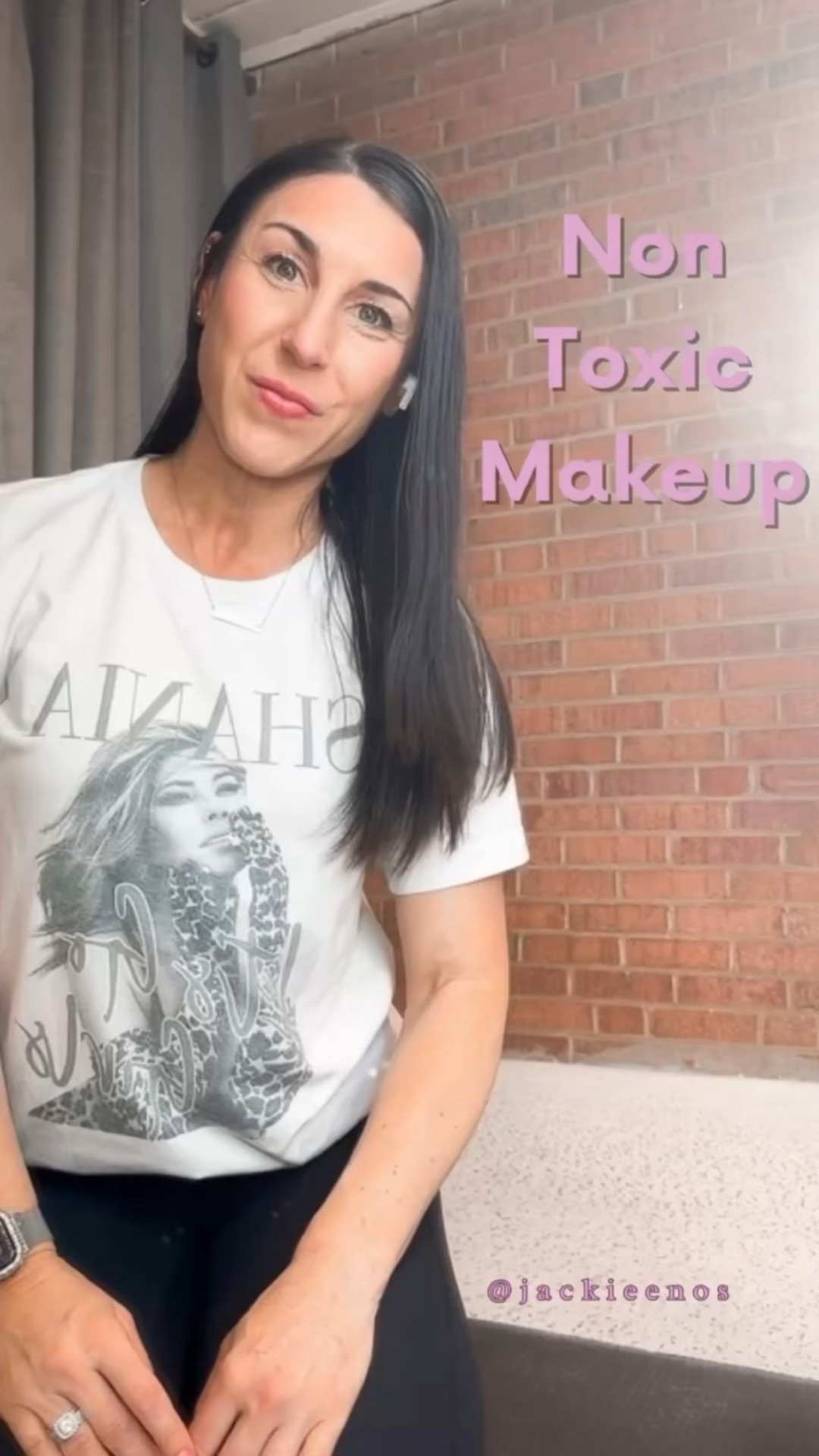 The more you know the better you can do. 
I think “non toxic” will be the next “gut health” craze and I am here for it.

It’s sad and scary how many toxins our bodies come in contact with today. So if we can make small changes to reduce our toxic load why wouldn’t you? 

Yes you have to give up your old faves but in the long run your body will thank you for it. 

Head to my amazon and click video for all the non toxic faves I’ve been using lately. 

Shout out YOUR fave non toxic brands 👇🏻🤍
Ps. This is my fave tee 🩷 @shaniatwain 

#nontoxicbeauty #rmsbeauty #kosas #honestbeauty #wellpeople #fitover40 #nontoxicproducts #lowtoxliving #amazonfinds #amazonbeauty