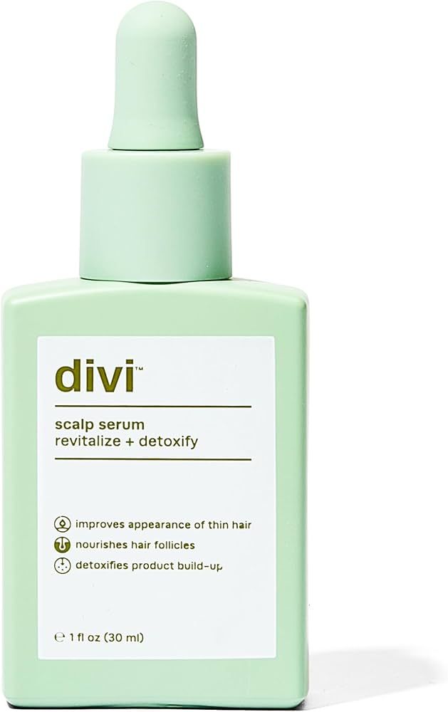 divi Scalp Serum, Revitalize and Detoxify, Aids against hair-thinning, nourishes hair follicles, ... | Amazon (US)