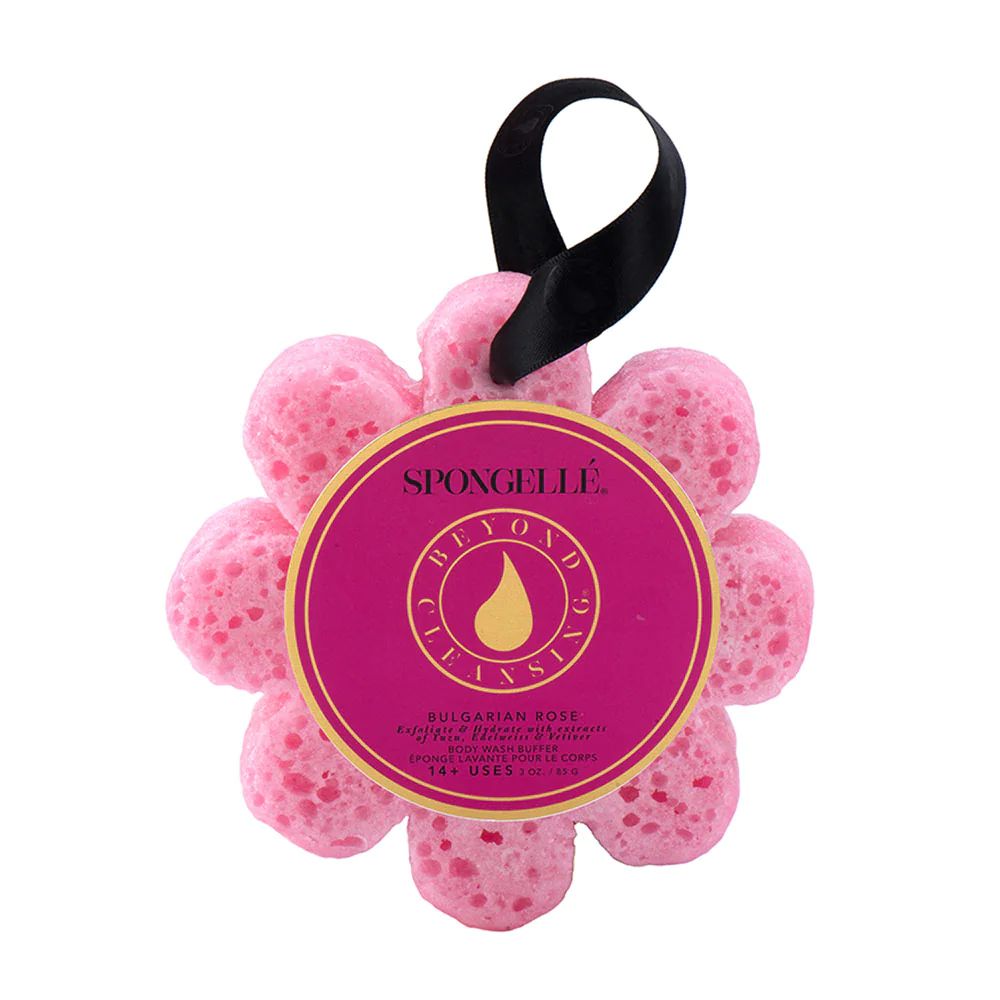 Bulgarian Rose | Wild Flower Bath Sponge | Spongelle