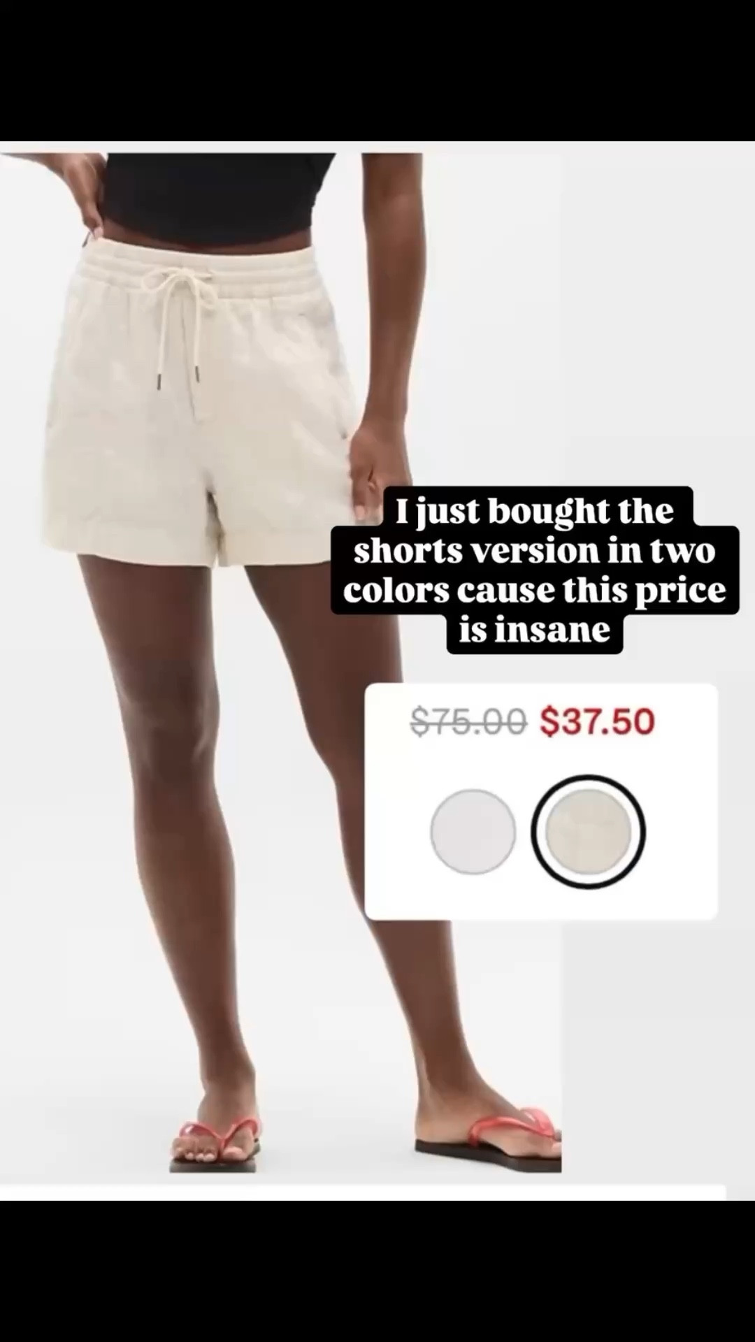 Grab these for the summer- this price is too good! Quality is amazing! 
I wear an XS

#LTKSaleAlert