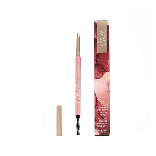 Chella Dazzling Dark Brown Eyebrow Pencil | HSN