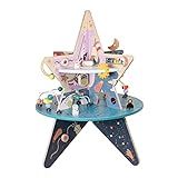 Amazon.com: Manhattan Toy Double-Decker Celestial Star Explorer Wooden Activity Center with Shape... | Amazon (US)