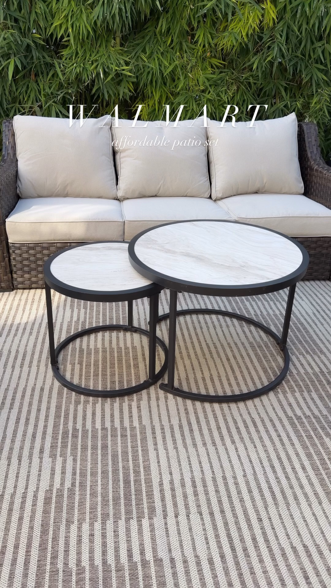 Outdoor patio set
Conversation set
Walmart patio furniture 
Patio refresh
Summer patio

#LTKHome #LTKSeasonal