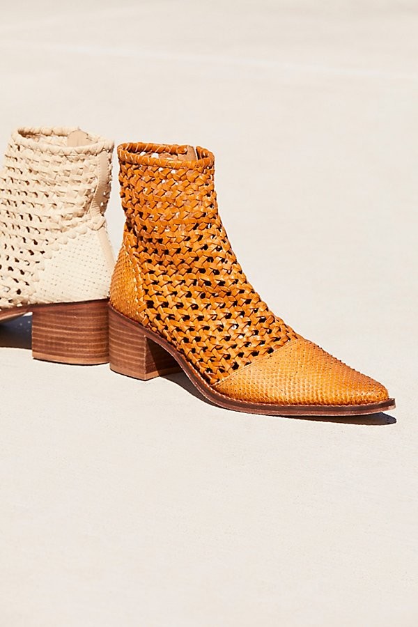 In The Loop Woven Boots by FP Collection at Free People, Tan, EU 41 | Free People (Global - UK&FR Excluded)