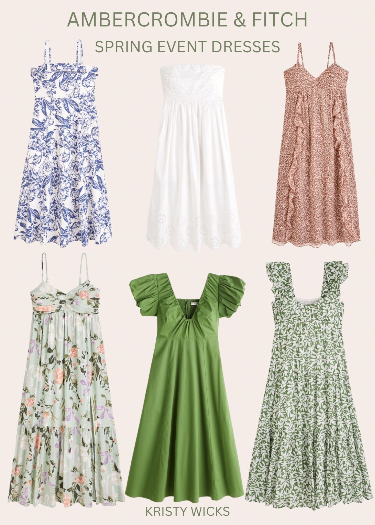 Loving these spring dresses! 🌿 I purchased all of the adorable looks and love every one of them! I’m wearing a size small and the dresses run tts. 👏🏻 Can’t wait to wear them to special events and just going out for the day! 
On sale now through LTK app 25% off using my code - AFLTK to receive discount! 

#LTKSale #LTKU #LTKFind