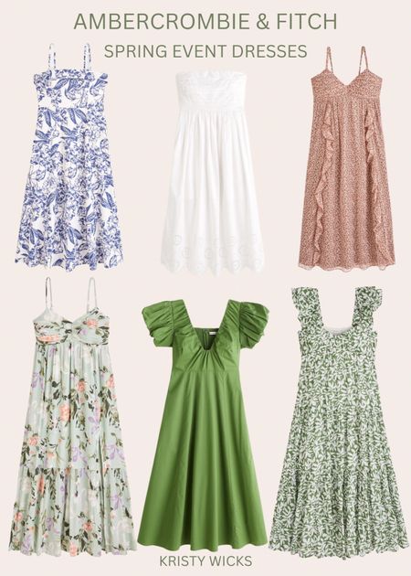 Loving these spring dresses! 🌿 I purchased all of the adorable looks and love every one of them! I’m wearing a size small and the dresses run tts. 👏🏻 Can’t wait to wear them to special events and just going out for the day! 
On sale now through LTK app 25% off using my code - AFLTK to receive discount! 

#LTKSale #LTKU #LTKFind