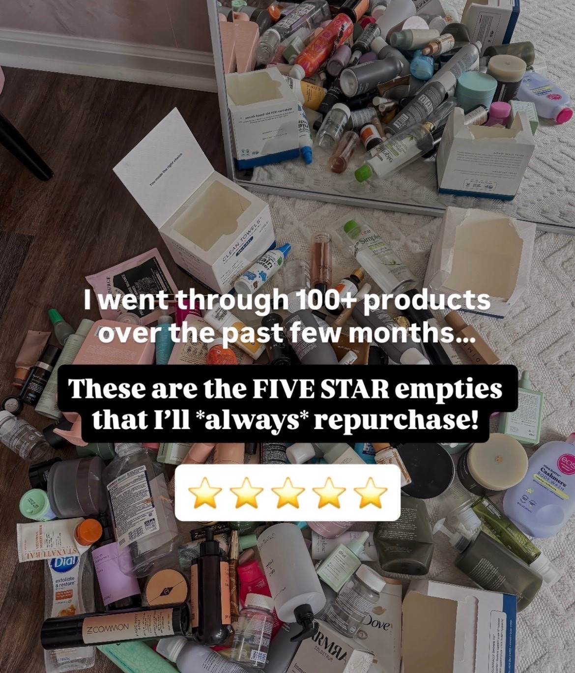 Beauty product empties that I give ⭐️⭐️⭐️⭐️⭐️

#LTKBeauty