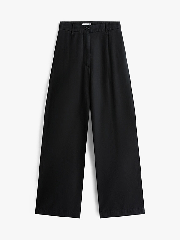 Hose mit Leinen und weitem Bein | Tommy Hilfiger (DE)