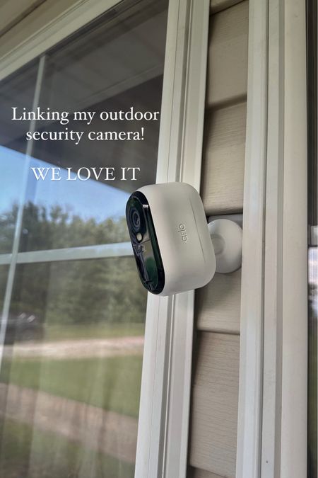 Our Arlo 2K essential outdoor security camera! If you’re in the market for extra protection and security for your home, this is the way to go!
Outdoor camera, security camera, home security 

#LTKFamily #LTKSeasonal #LTKHome