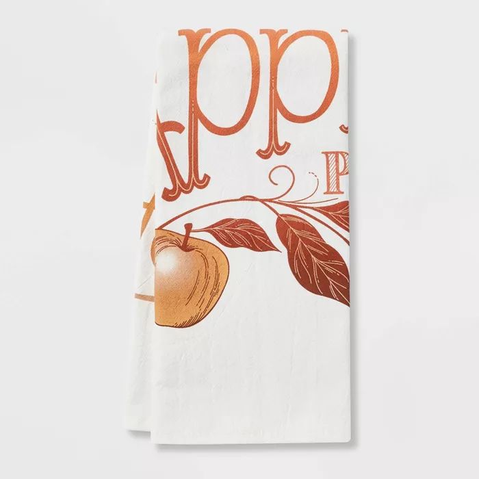 Cotton Apple Print Kitchen Towel - Threshold™ | Target