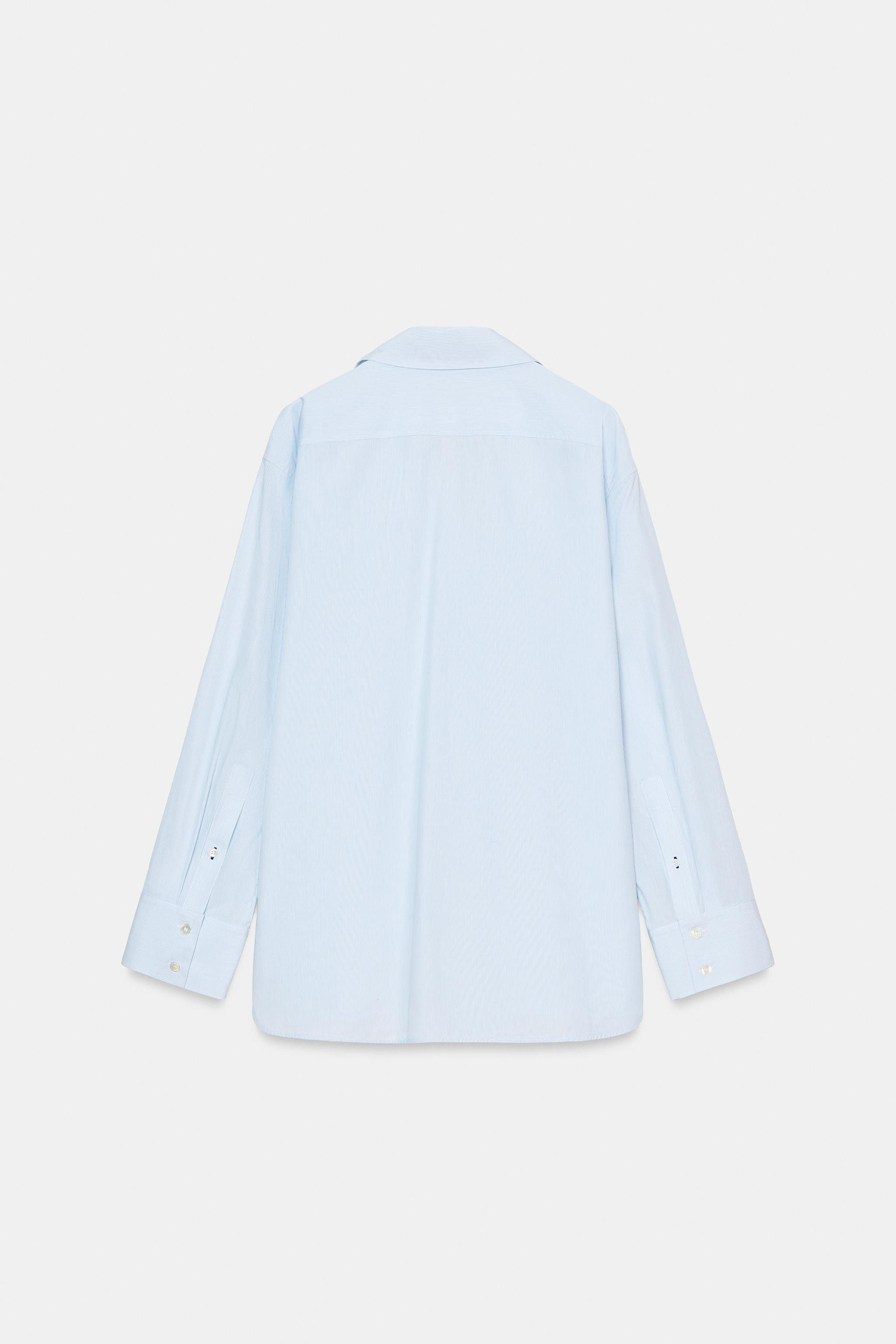 ZW COLLECTION POPLIN SHIRT | Zara Canada