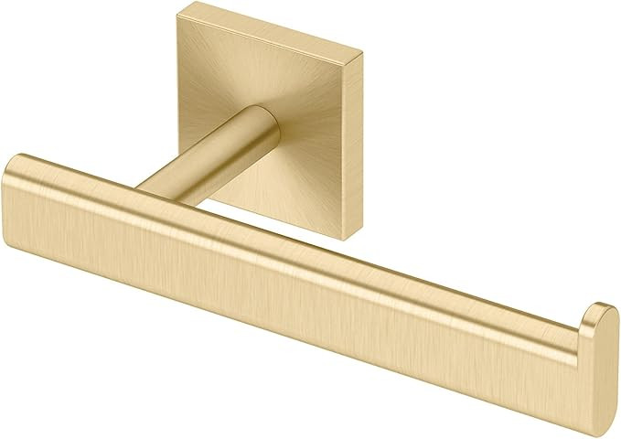 Gatco 4063 Elevate Toilet Paper Holder, Brushed Brass | Amazon (US)