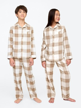 Kids Recycled Flannel PJ set | Gap (US)