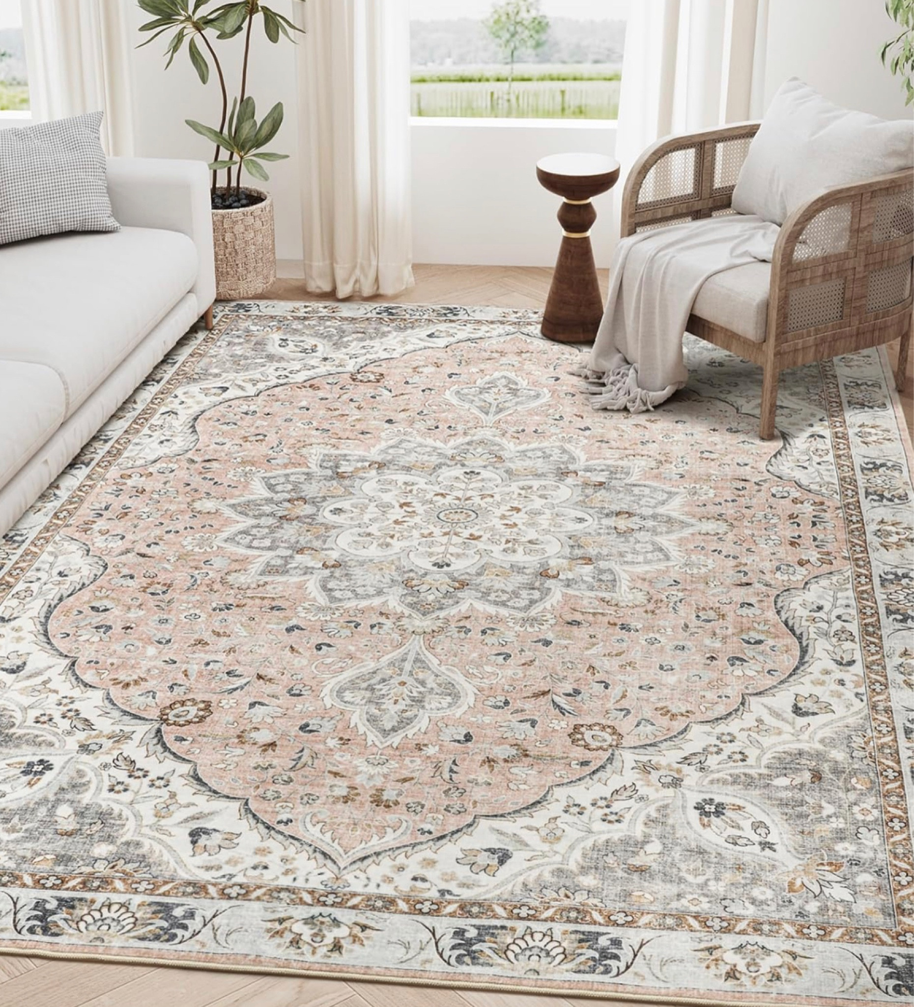 Washable rug! Soft and does not roll up!

#LTKhome