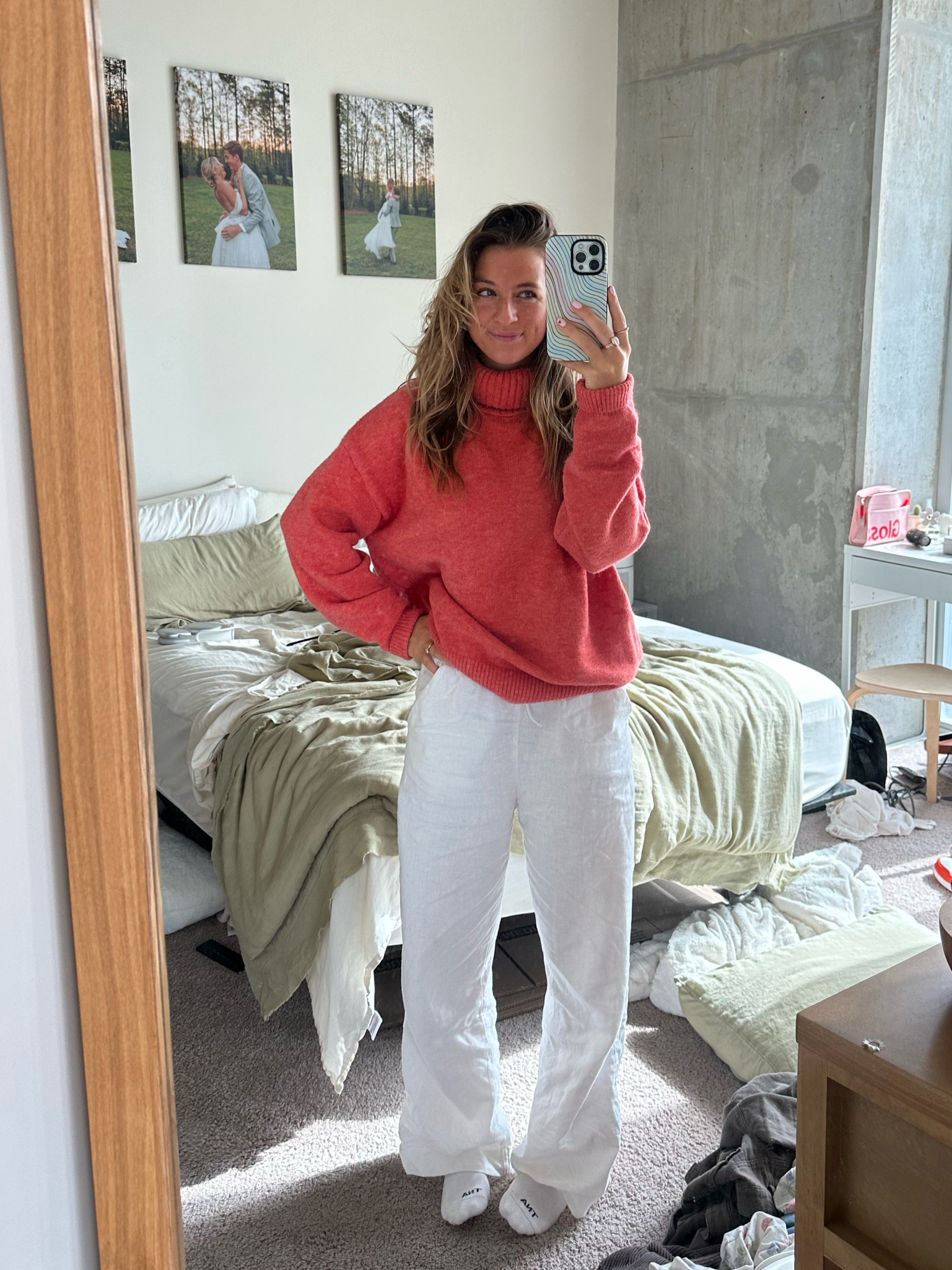 top: size medium 
bottoms: small fit perfectly loose


#LTKsalealert #LTKSeasonal #LTKfit