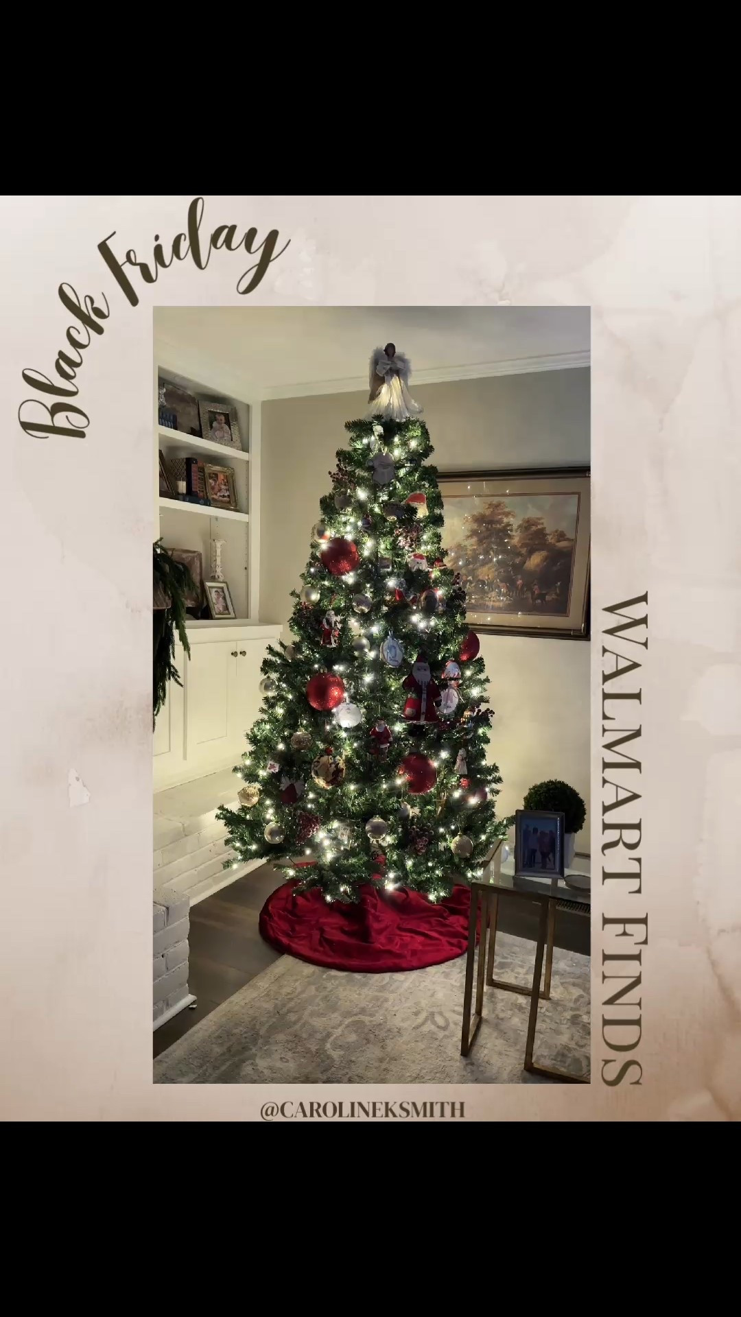 Our Christmas tree is on sale! Has 3 light settings- twinkle, normal, and a slow fade


Walmart, Black Friday, cyber Monday, Christmas, Santa, tree 

#LTKCyberWeek #LTKHome #LTKHoliday