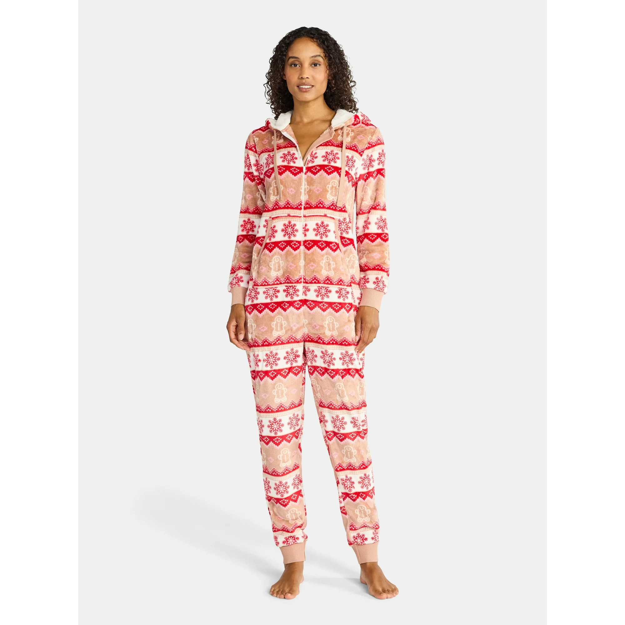 Holiday Time Women's Cabin Union Suit, Sizes XS-3X - Walmart.com | Walmart (US)