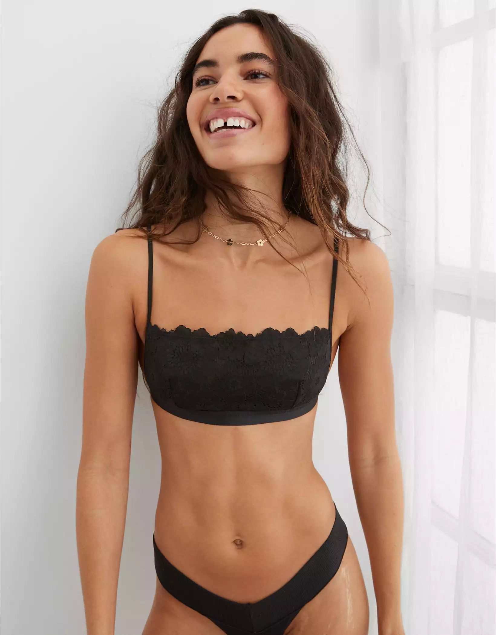 Aerie Poppy Lace Bandeau | Aerie