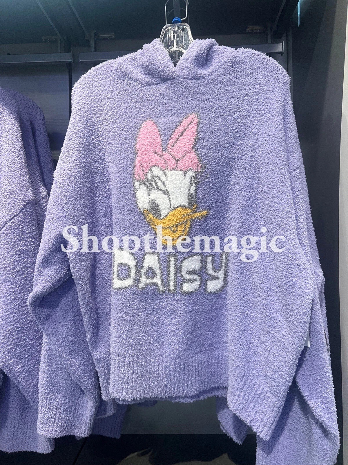 2024 Disney Parks Cozy Daisy Duck Purple Hoodie Sweatshirt Women’s Medium New | eBay US