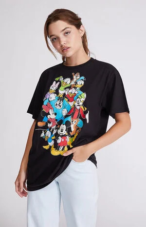 Disney Mickey's Crew Oversized T-Shirt | PacSun | PacSun