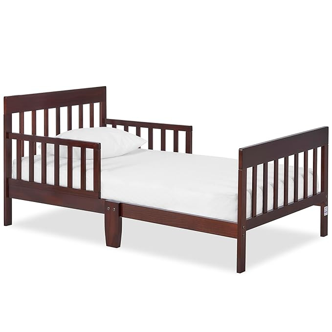 Dream On Me Finn Toddler Bed in Espresso, Greenguard Gold and JPMA Certified, Non-Toxic Finish, M... | Amazon (US)