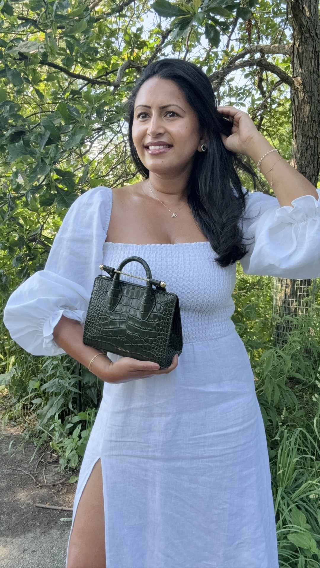Inspired by nature, the lush greenery from the Scottish Highlands, this new bag silhouette reminds me of the abundant summer landscape.🌳

@strathberry is a brand I could not speak more highly of; I’ve been wearing them for many years. I’ve always been drawn to their beautiful seasonal shades, but this forest green is absolutely breathtaking with its gorgeous embossed croc design and timeless style.

#LTKootd #LTKstorytime #LTKSaleAlert