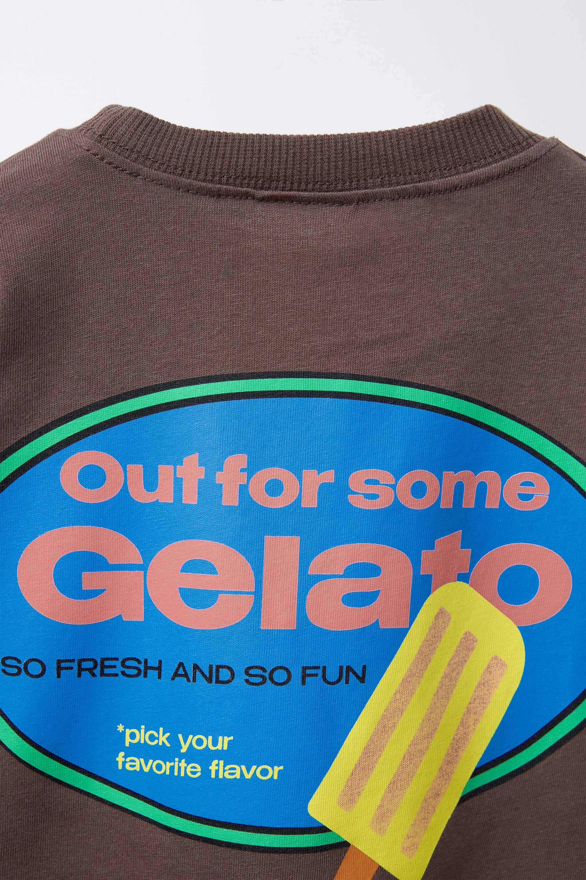 ICE CREAM PRINT T-SHIRT | Zara US