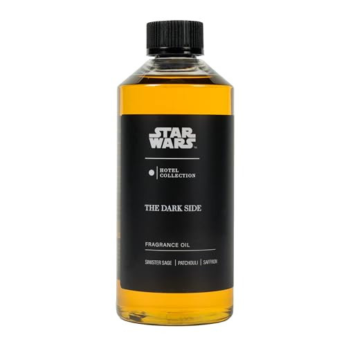 Aroma360 Hotel Collection, Star Wars The Dark Side Essential Fragrance Oil, Dark Side, Luxury Essential Aromatherapy Scent Diffuser Oil, Hints of Sinister Sage, Patchouli, & Saffron, 16.9 F OZ, 500ML | Amazon (US)