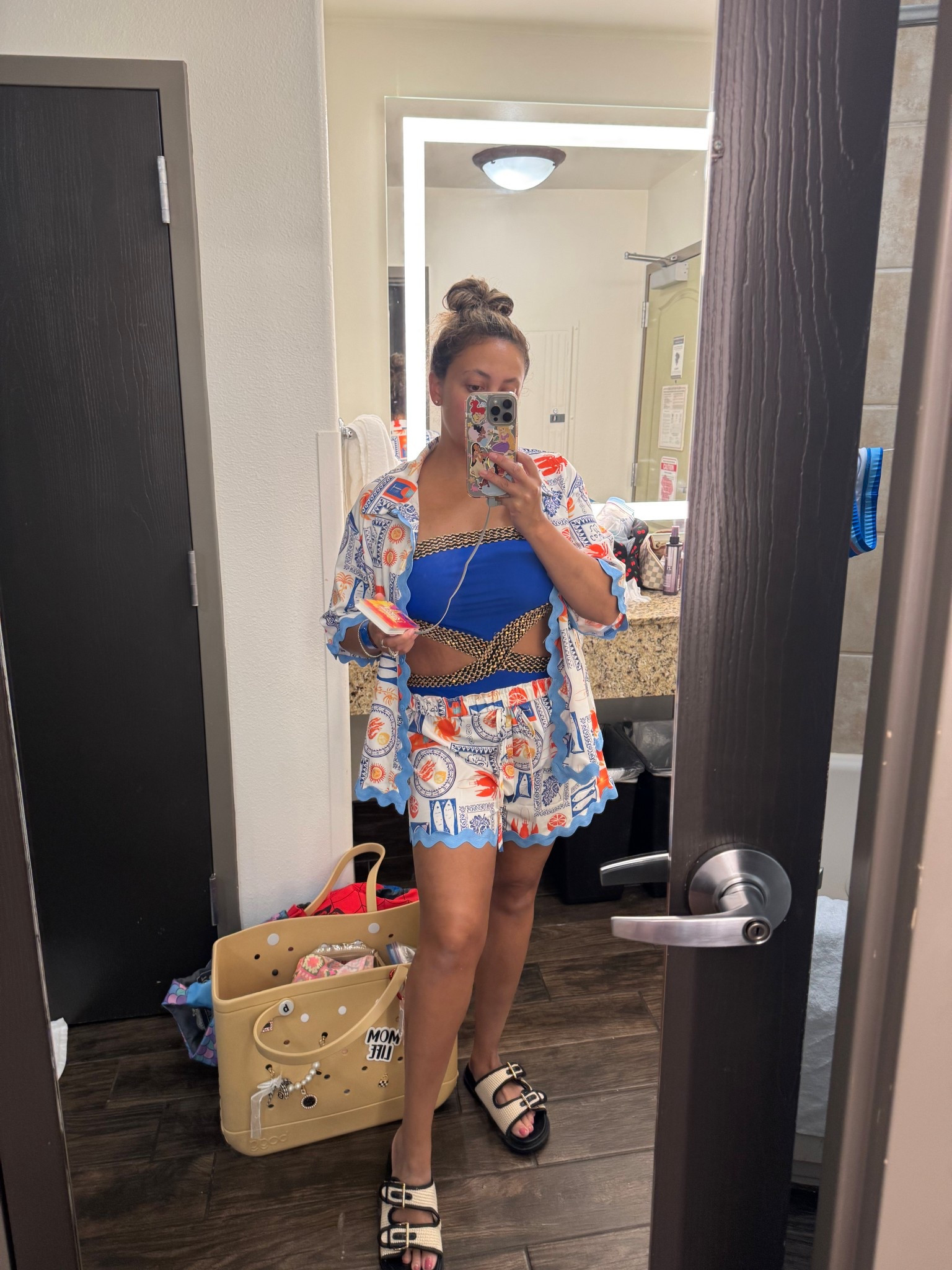 Vacation outfit. Swimsuit. Amazon swimsuit. One piece sexy swimsuit. Monokini. Mom style. Cover up. Two piece set. Summer set. Amazon finds. Vacation outfit inspo. Sandals. 

#LTKStyleTip #LTKSwim #LTKFindsUnder100