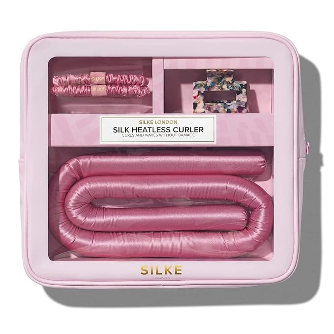 SILKE Heatless Curler | 100% Luxurious Silk Hair Curler | The Sleep Curling Rod that Provides Big... | Amazon (US)