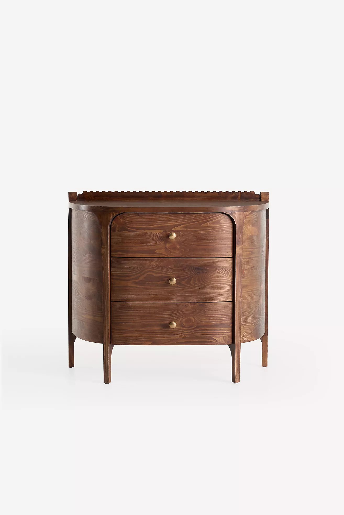 Aria Three-Drawer Wood Dresser | Anthropologie (US)