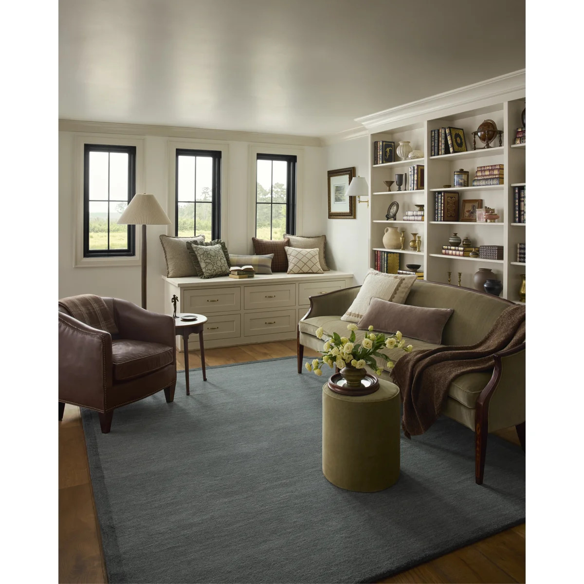Chris Loves Julia x Loloi Emmeline Denim / Blue Area Rug | Wayfair North America