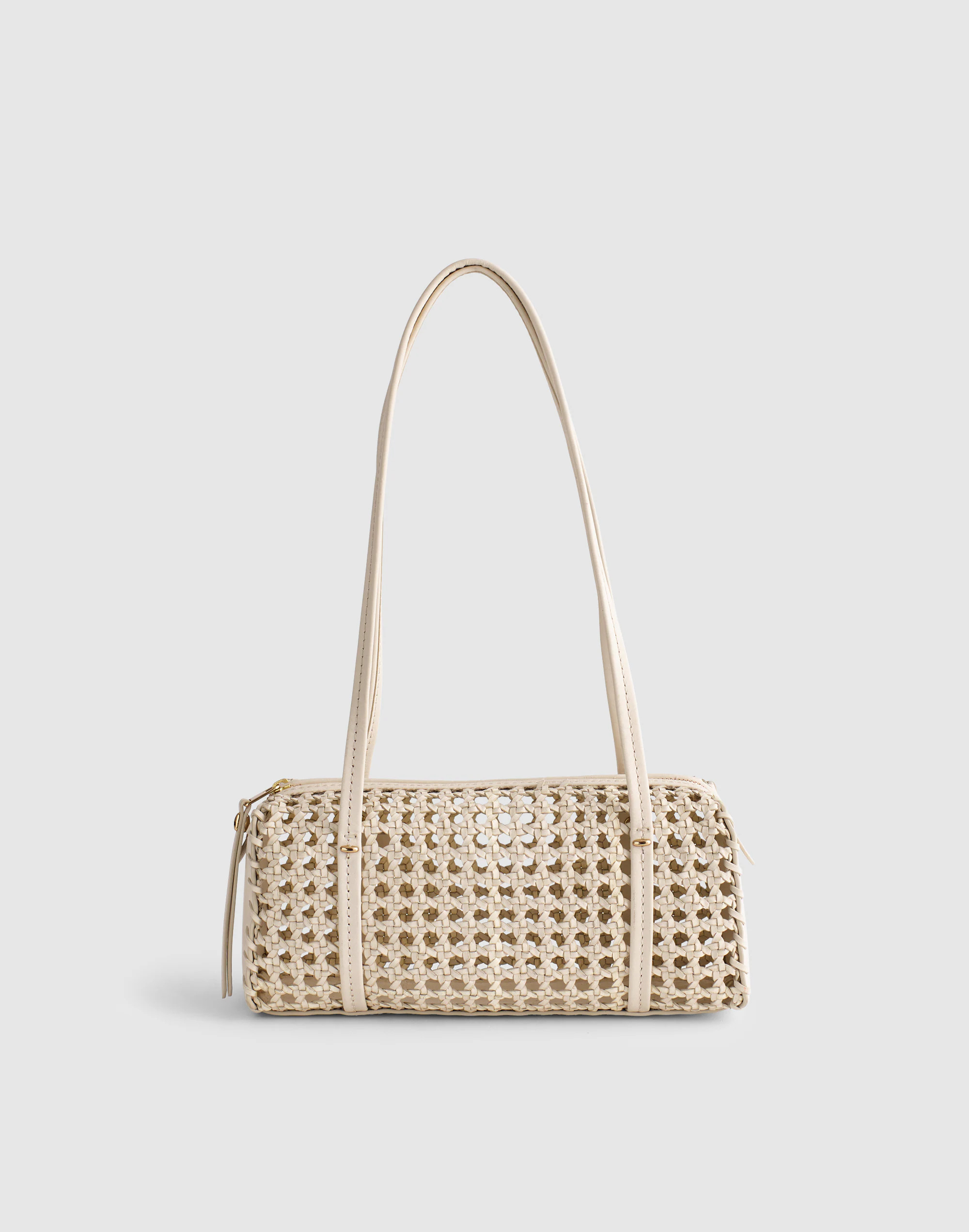 The Brioche Mini Shoulder Bag in Open Leather | Madewell