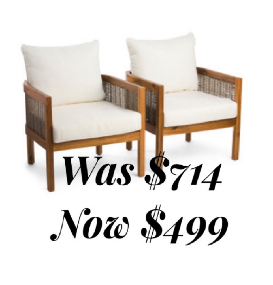 Are you looking for some outdoor furniture on sale? Here is a great deal!!🤎

Follow my shop @fitnesscolorado on the @shop.LTK app to shop this post and get my exclusive app-only content!

#liketkit #LTKeurope #LTKhome #LTKsalealert
@shop.ltk
https://liketk.it/42cmh