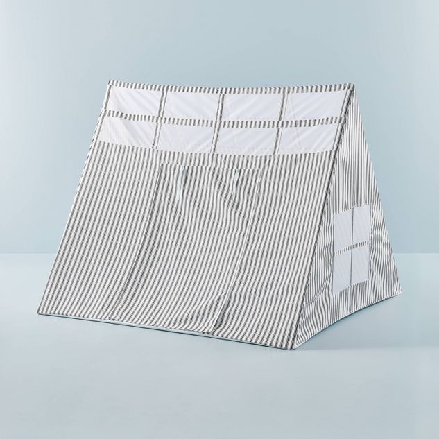 Kid's Striped Stargazing Play Tent White/Gray - Hearth & Hand™ with Magnolia | Target