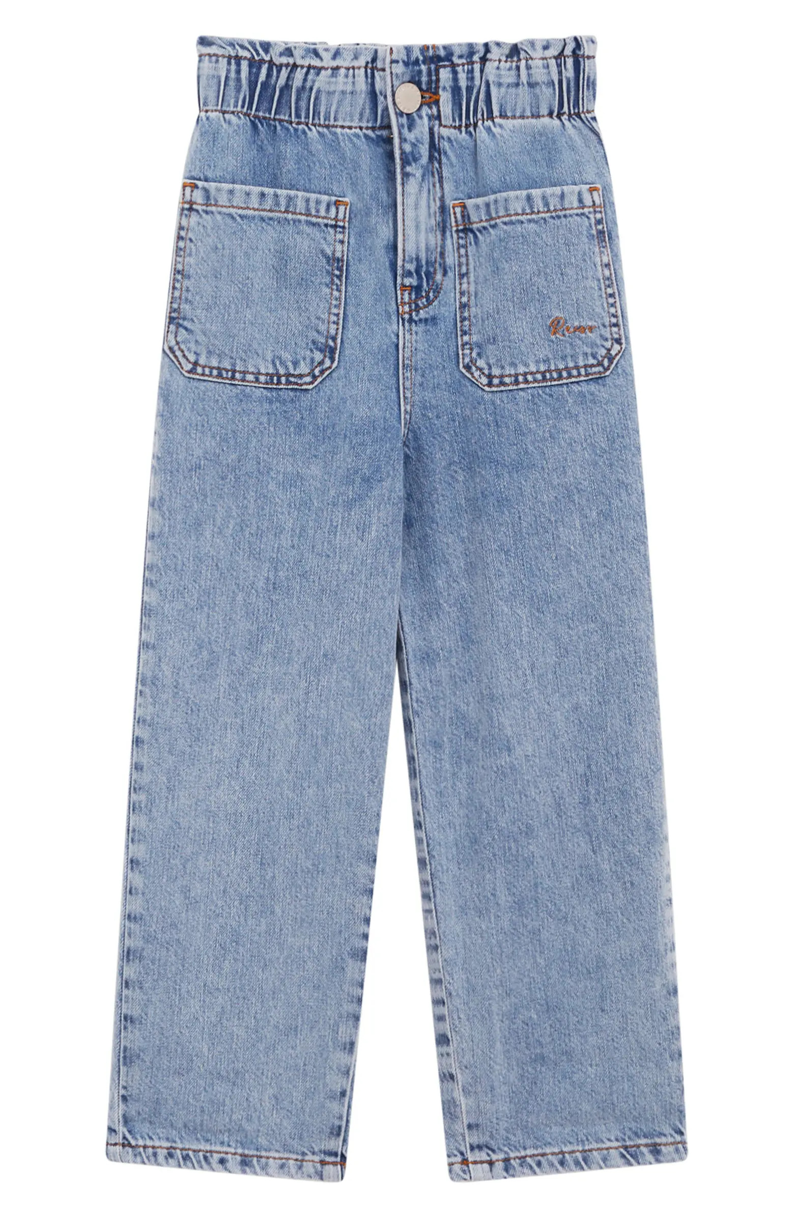 Reiss Kids' Elodie Sr. Nonstretch Denim Jeans | Nordstrom | Nordstrom
