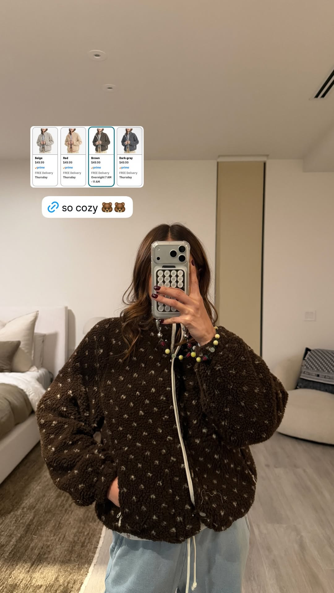 so cozy 🐻🐻 

 #LTKgrwm #LTKootd