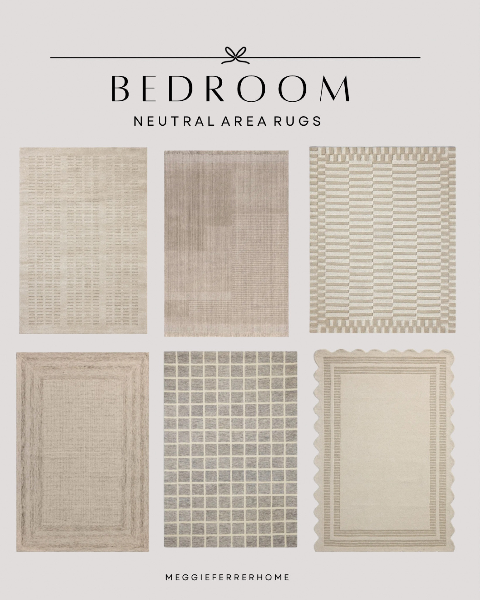 Here are my favorite neutral area rugs made for a bedroom cozy look!  🤎

Loloi rug, bedroom rugs, neutral rugs, Chris Ioves Julia , wool rugs, tufted rugs 

#LTKMostLoved #LTKStyleTip #LTKHome
