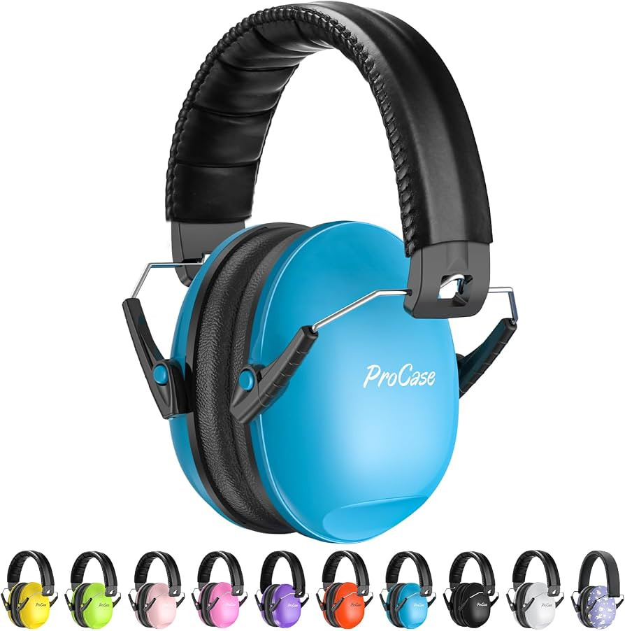 ProCase Noise Cancelling Headphones for Kids/Toddlers SNR 27dB Ear Muffs | Amazon (US)