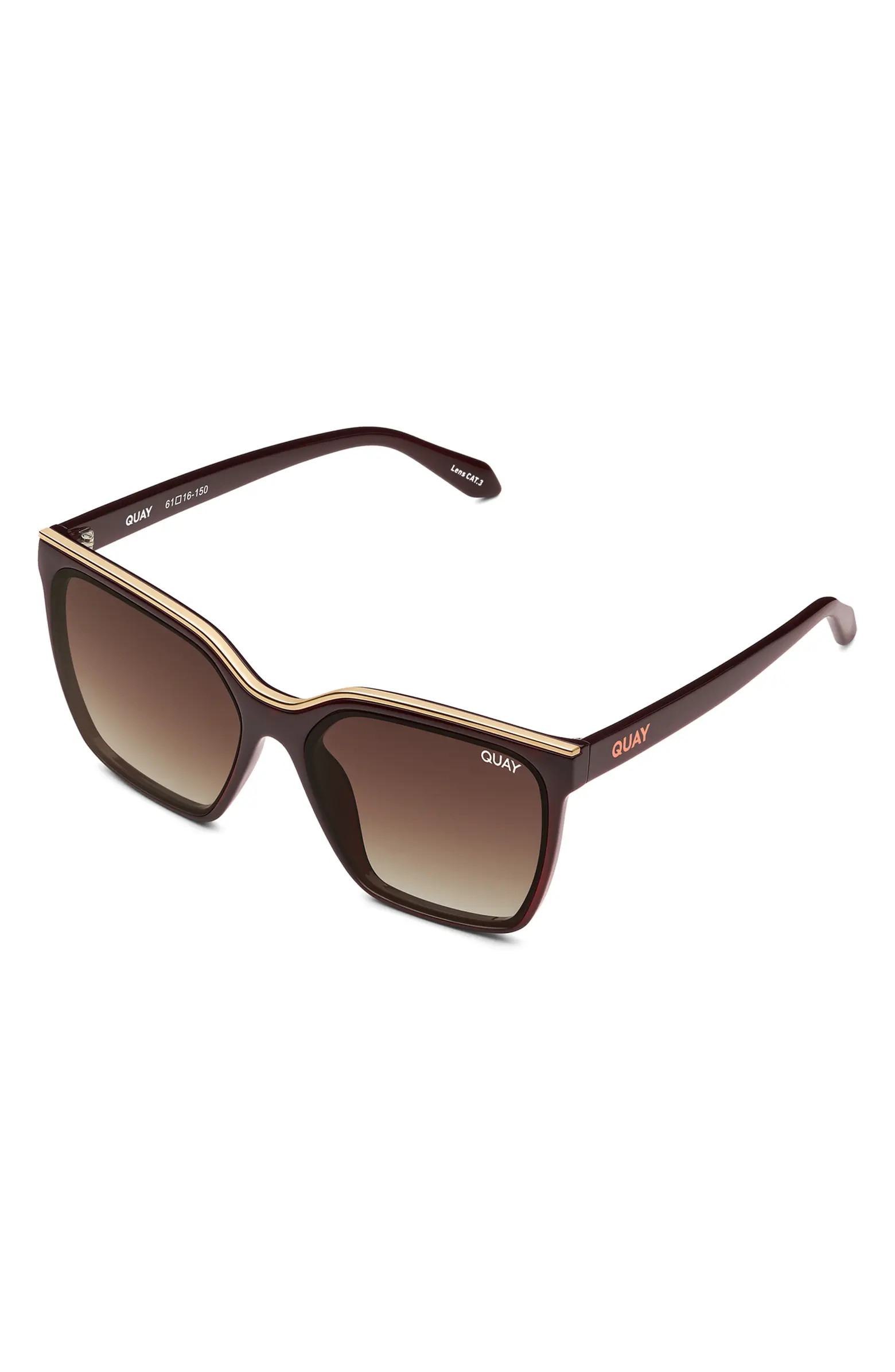 Level Up 51mm Gradient Square Sunglasses | Nordstrom
