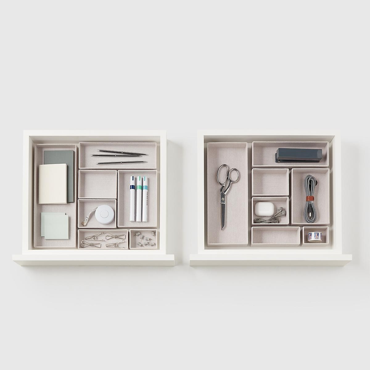 Marie Kondo 14-Piece Calm Hikidashi Small Organizer Boxes | The Container Store