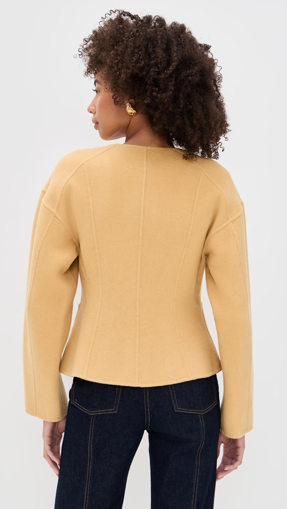 Elsie Double Faced Wool Coat | Shopbop