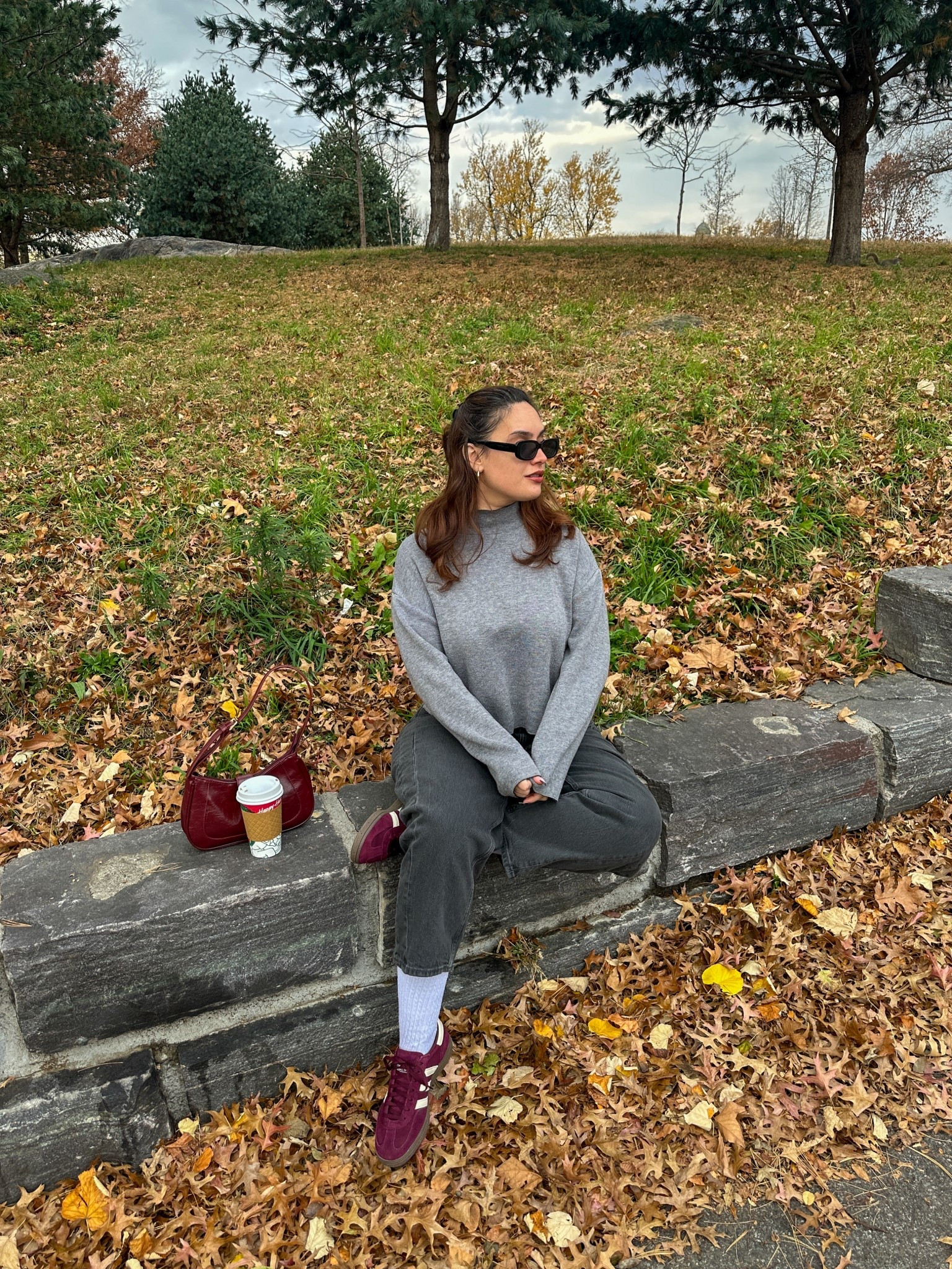 Fall fashion, fall outfits, fall style, fall outfit ideas, fall outfit Inspo, autumn fashion, autumn outfits, casual style, casual outfits, streetwear fashion, street style, minimal style, minimal street style, effortless style, everyday outfit, midsize fashion, midsize style, affordable fashion, old navy style, faded black jeans, black denim, adidas sneakers, burgundy sneakers, adidas spezial sneakers, Zara style, Zara outfits, shein style, shein accessories, black sunglasses, Amazon accessories, monochromatic outfits. 

#LTKMidsize #LTKgrwm #LTKCyberWeek