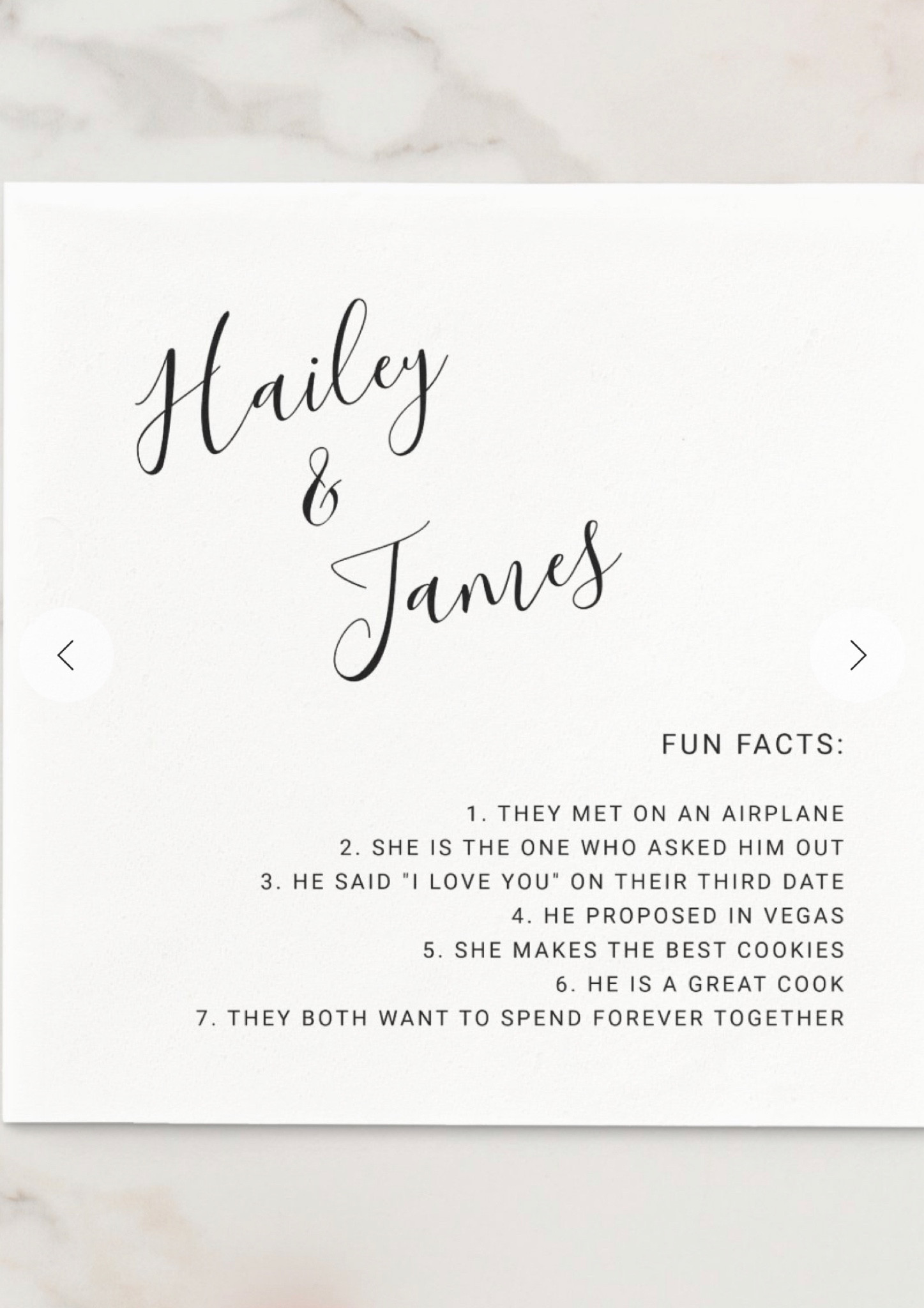 Fun fact cocktail napkins for your wedding 🤍

#LTKunder50 #LTKunder100 #LTKwedding