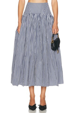 Alexis Havara Skirt in Navy | FWRD 