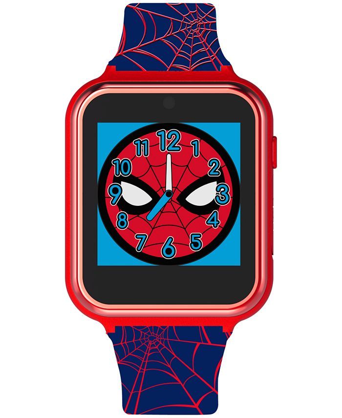 Accutime Kid's Spiderman Black Silicone Strap Smart Watch 46x41mm & Reviews - Macy's | Macys (US)