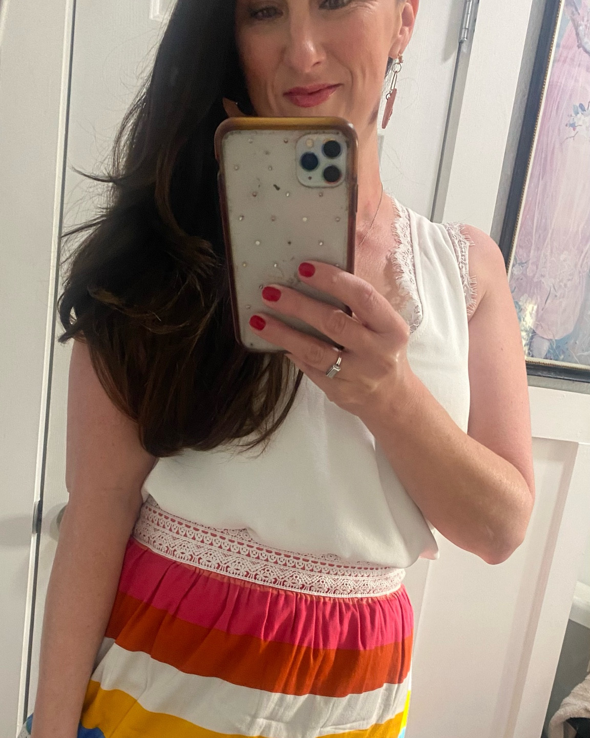 This lace tank cami from Amazon is one of my favorite spring fashion capsule pieces this year! So elegant and versatile. Washes well and flattering to wear. 

#LTKSeasonal #LTKFindsUnder50 #LTKOver40