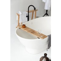 Bath Caddy Tray, Luxurious Bubble Accessories, Self-Care Gift, Self-Care Kit, Spa Gift Set, Gifts For Mom, Women | Etsy (US)